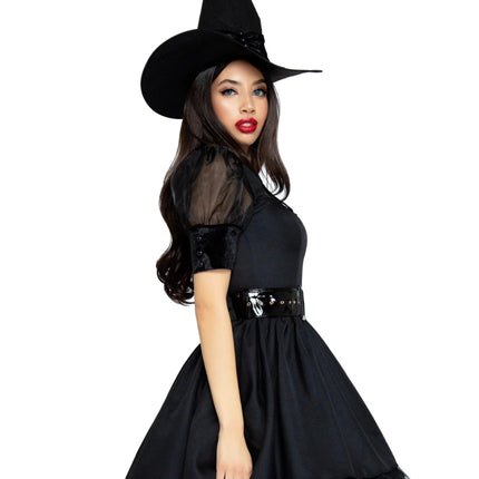 Halloween Jurk Zwart Dames Leg Avenue van Leg Avenue koop je bij Partywinkel