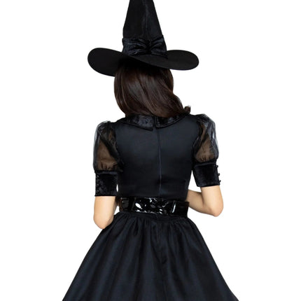 Halloween Jurk Zwart Dames Leg Avenue van Leg Avenue koop je bij Partywinkel
