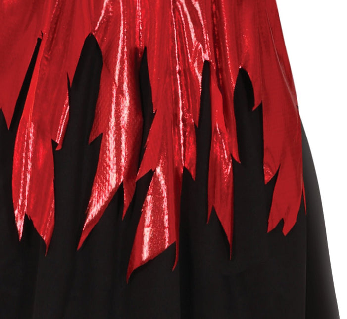 Halloween Jurk Zwart Rood Dames Duivel van Fiestas Guirca koop je bij Partywinkel