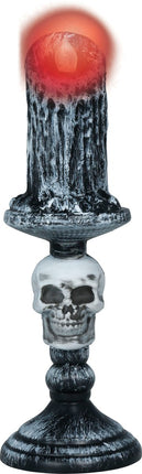 Halloween Kandelaar Grijs Skelet 1st van Fiestas Guirca koop je bij Partywinkel