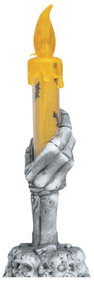 Halloween Kandelaar Met Led Kaars 15cm van Fiestas Guirca koop je bij Partywinkel