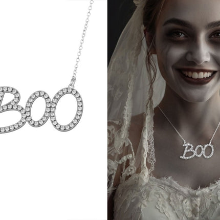 Halloween Ketting Boo 5,5cm van Fiestas Guirca koop je bij Partywinkel