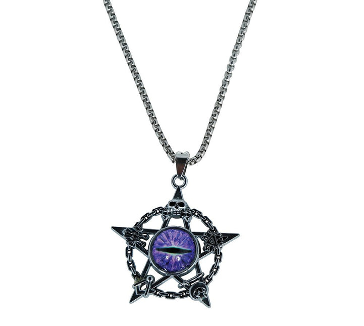 Halloween Ketting Demonenoog 5cm van Fiestas Guirca koop je bij Partywinkel