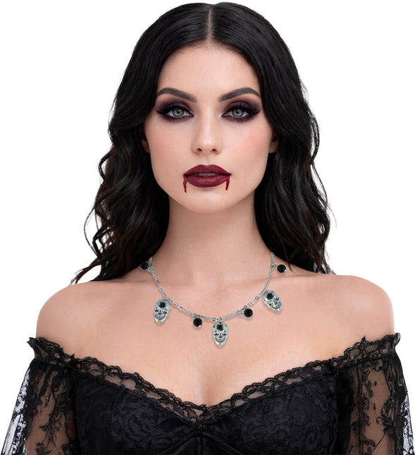 Halloween Ketting Doodskoppen van Fiestas Guirca koop je bij Partywinkel