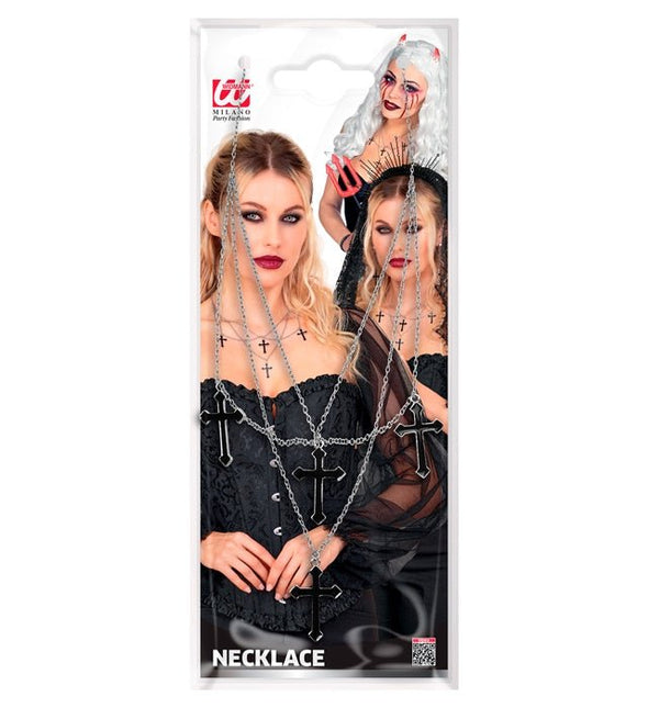 Halloween Ketting Kruisen van Widmann koop je bij Partywinkel