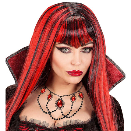 Halloween Ketting Met Stenen van Widmann koop je bij Partywinkel