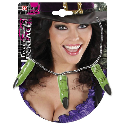 Halloween Ketting Met Vingers van Widmann koop je bij Partywinkel