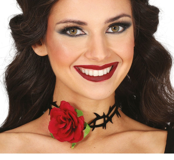 Halloween Ketting Roos van Fiestas Guirca koop je bij Partywinkel