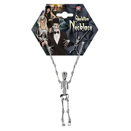Halloween Ketting Skelet van Widmann koop je bij Partywinkel