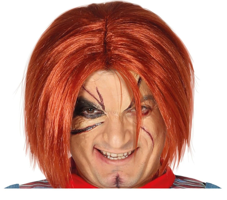 Halloween Killer Doll Pruik van Fiestas Guirca koop je bij Partywinkel