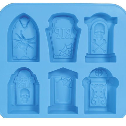 Halloween Koekvormpjes Grafstenen 21cm van Fiestas Guirca koop je bij Partywinkel