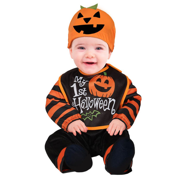 Halloween Kostuum Baby Pompoen 1St Halloween van Fiestas Guirca koop je bij Partywinkel