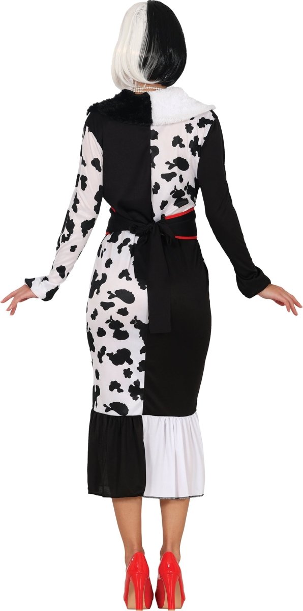 Cruella en dalmatiër kostuum voor koppels Cruella en dalmatiër kostuum voor koppels