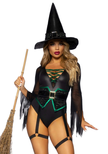 Halloween Kostuum Dames Bodysuit Leg Avenue van Leg Avenue koop je bij Partywinkel