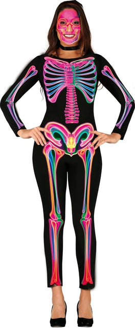 Halloween Kostuum Dames Neon Skelet van Fiestas Guirca koop je bij Partywinkel