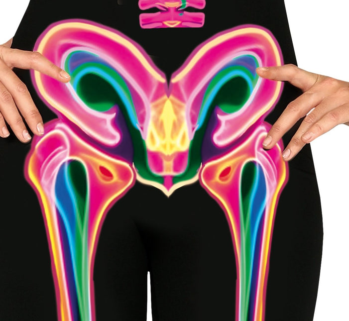 Halloween Kostuum Dames Neon Skelet van Fiestas Guirca koop je bij Partywinkel