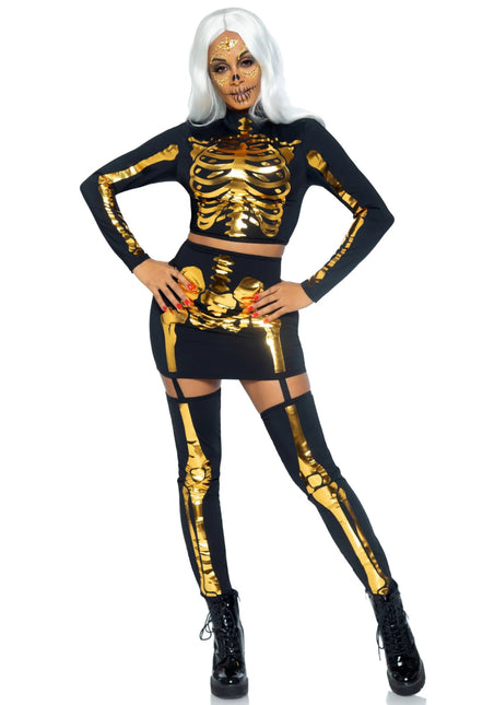 Halloween Kostuum Dames Skelet Leg Avenue van Leg Avenue koop je bij Partywinkel