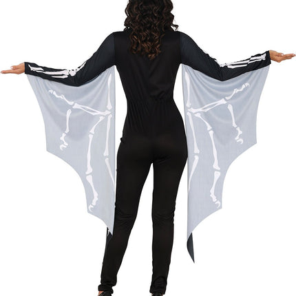 Halloween Kostuum Dames Vleermuis Skelet van Fiestas Guirca koop je bij Partywinkel