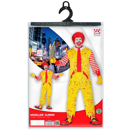 Halloween Kostuum Geel Heren Clown van Widmann koop je bij Partywinkel