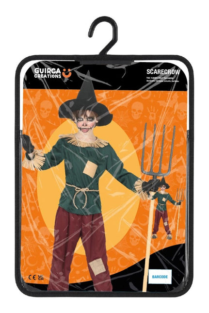 Halloween Kostuum Gekleurd Kind Vogelverschrikker van Fiestas Guirca koop je bij Partywinkel