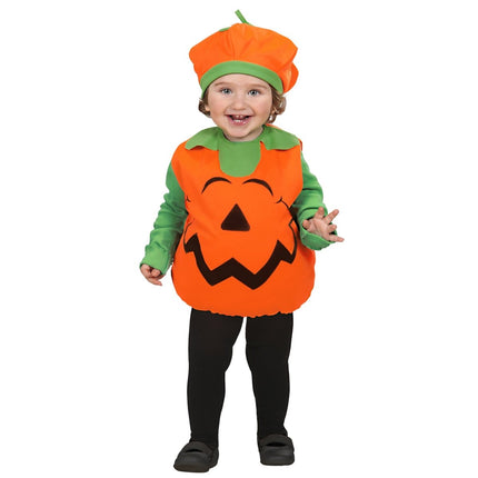 Halloween Kostuum Groen Baby Pompoen van Widmann koop je bij Partywinkel