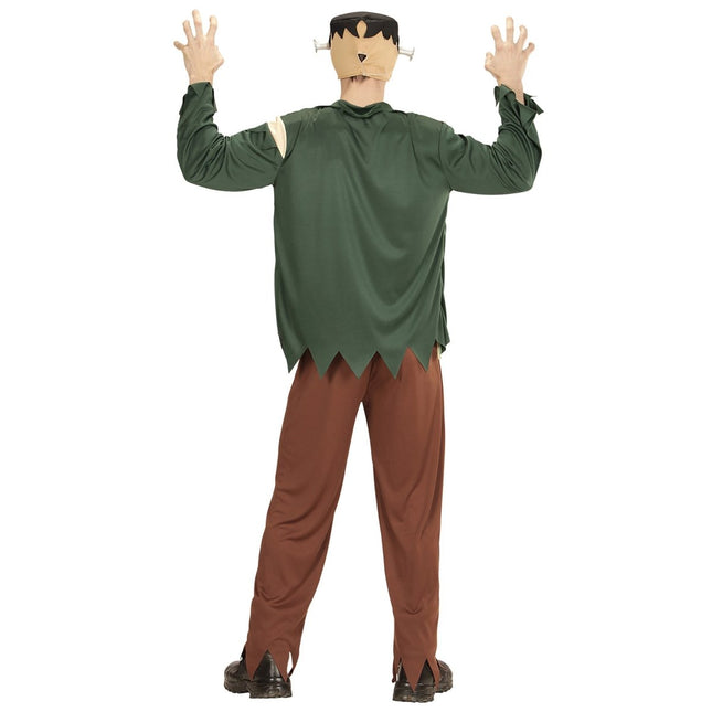 Halloween Kostuum Groen Heren Zombie van Widmann koop je bij Partywinkel