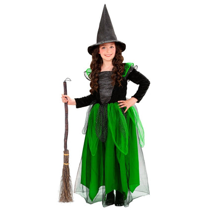 Halloween Kostuum Groen Kind van Widmann koop je bij Partywinkel