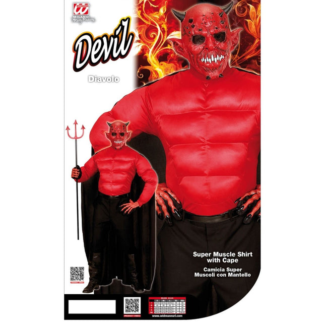 Halloween Kostuum Heren Super Duivel van Widmann koop je bij Partywinkel