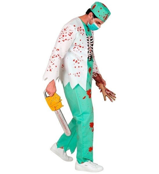 Halloween Kostuum Heren Zombie Dokter Bloed van Widmann koop je bij Partywinkel