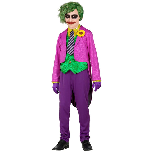 Halloween Kostuum Kind Joker van Widmann koop je bij Partywinkel
