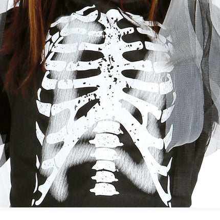 Halloween Kostuum Kind Jurkje Skelet van Fiestas Guirca koop je bij Partywinkel