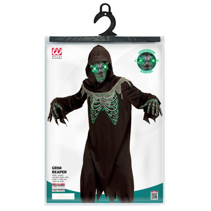 Halloween Kostuum Kind Magere Hein 4 delig van Widmann koop je bij Partywinkel