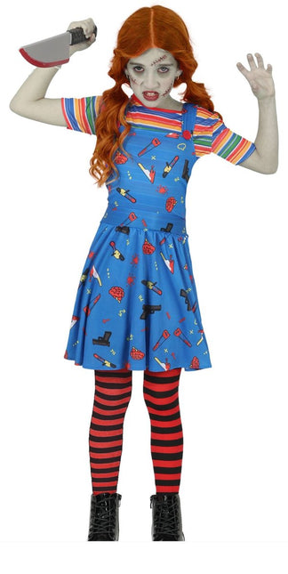 Halloween Kostuum Kind Moordende Pop van Fiestas Guirca koop je bij Partywinkel