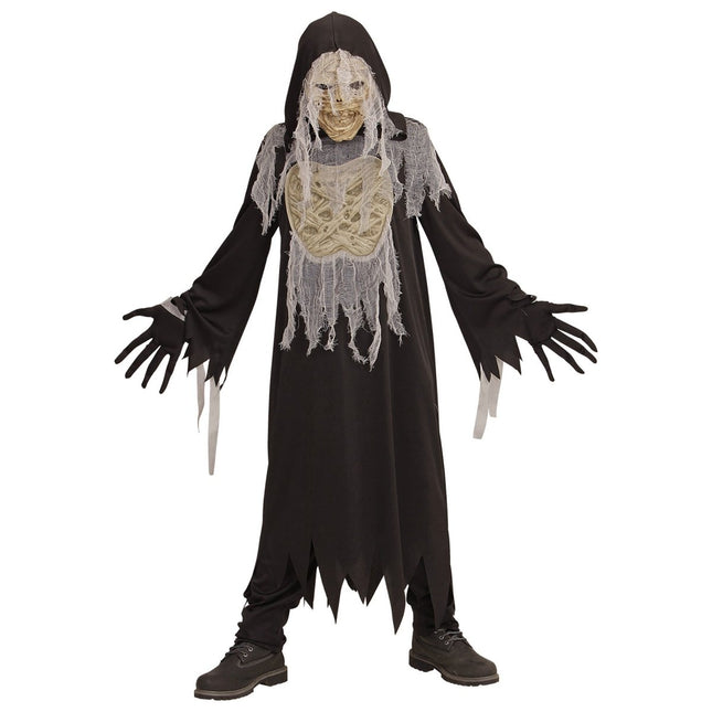 Halloween Kostuum Kind Mummie 4 delig van Widmann koop je bij Partywinkel