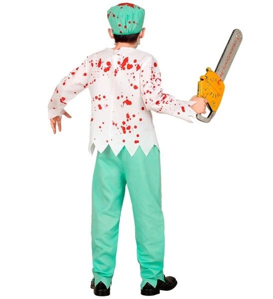 Halloween Kostuum Kind Zombie Dokter Bloed van Widmann koop je bij Partywinkel