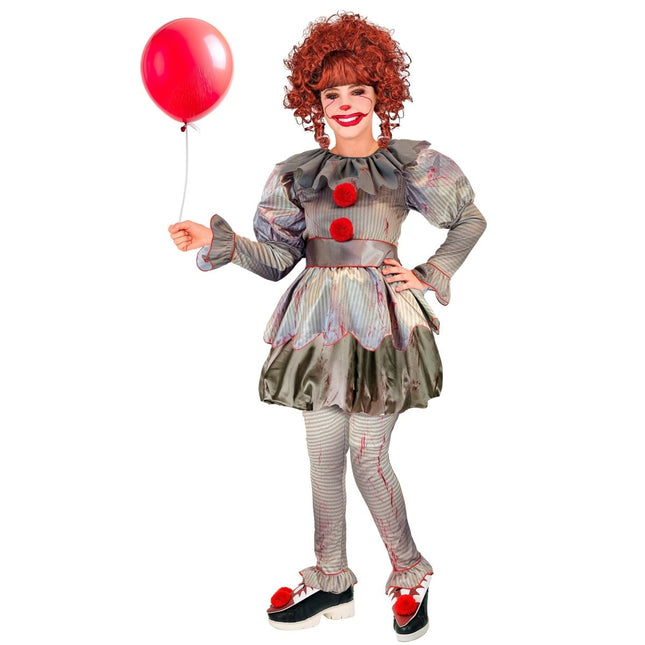 Halloween Kostuum Meisje Pop Clown van Widmann koop je bij Partywinkel