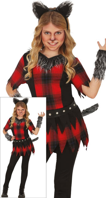 Halloween Kostuum Meisje Weerwolf van Fiestas Guirca koop je bij Partywinkel