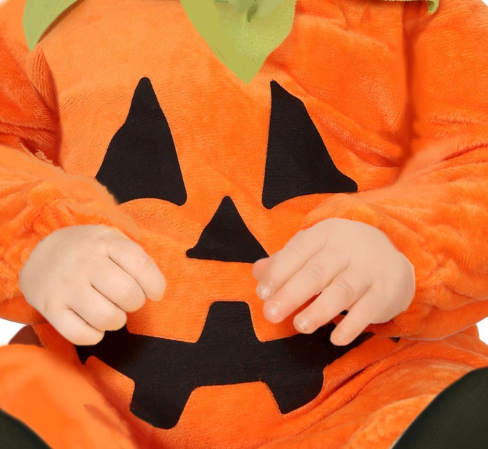 Halloween Kostuum Oranje Baby Pompoen van Fiestas Guirca koop je bij Partywinkel