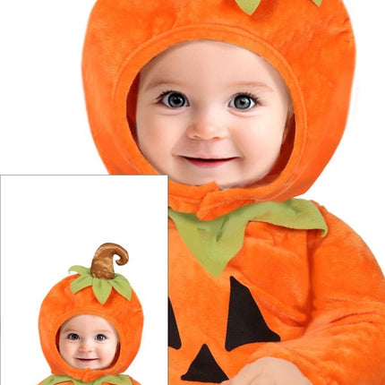 Halloween Kostuum Oranje Baby Pompoen van Fiestas Guirca koop je bij Partywinkel