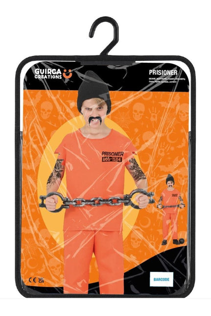 Halloween Kostuum Oranje Kind Gevangene van Fiestas Guirca koop je bij Partywinkel