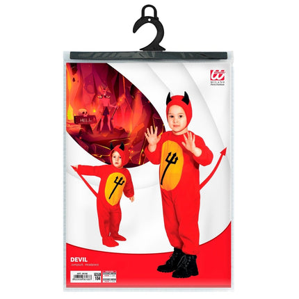 Halloween Kostuum Rood Baby Duivel 2 delig van Widmann koop je bij Partywinkel
