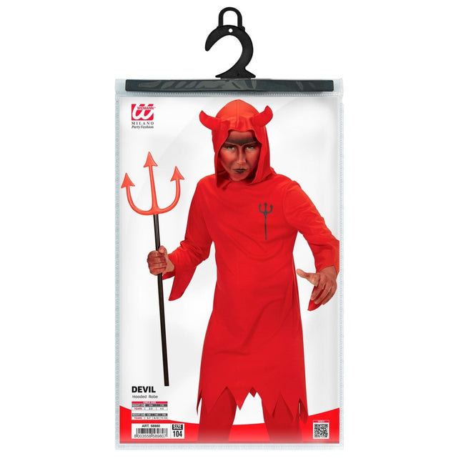 Halloween Kostuum Rood Jongen Duivel van Widmann koop je bij Partywinkel