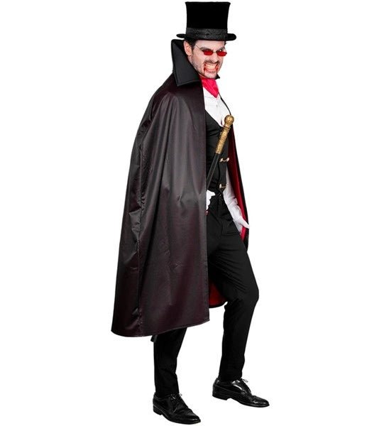 Halloween Kostuum Rood Zwart Vampier 4 delig van Widmann koop je bij Partywinkel
