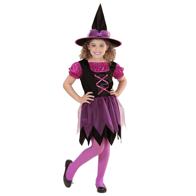 Halloween Kostuum Roze Meisje Heks van Widmann koop je bij Partywinkel