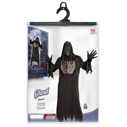 Halloween Kostuum Zwart Heren Geest van Widmann koop je bij Partywinkel