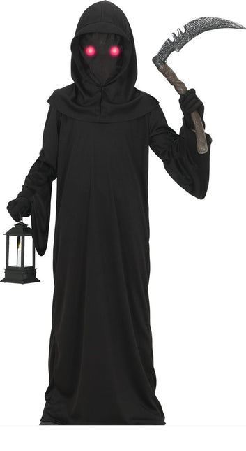 Halloween Kostuum Zwart Kind Donkerrode Ogen van Fiestas Guirca koop je bij Partywinkel