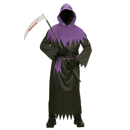 Halloween Kostuum Zwart Paars Kind Spook van Widmann koop je bij Partywinkel