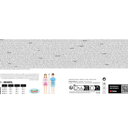 Halloween Kostuum Zwart Rood Meisje Vampier Lang van Fiestas Guirca koop je bij Partywinkel