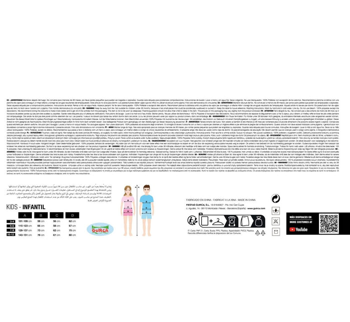 Halloween Kostuum Zwart Rood Meisje Vampier Lang van Fiestas Guirca koop je bij Partywinkel