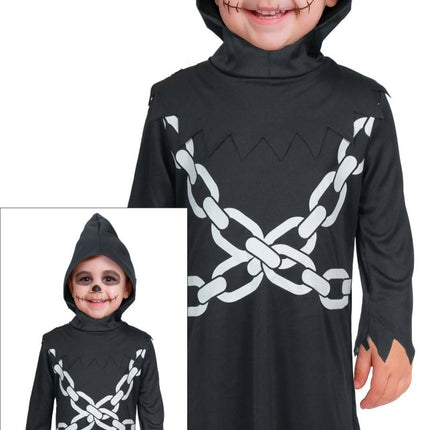 Halloween Kostuum Zwart Wit Baby Ketting van Fiestas Guirca koop je bij Partywinkel